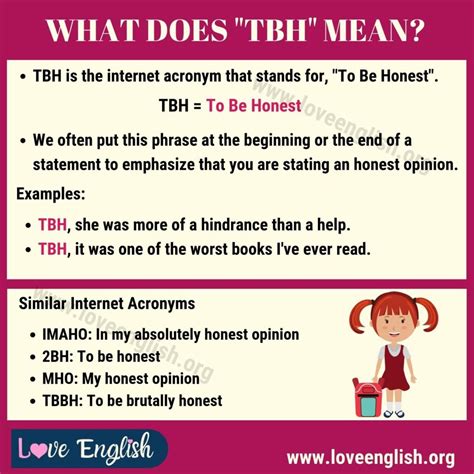 what does tbh mean snapchat|tbhs meaning in text messaging.